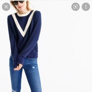 j. crew varsity sweatshirt
